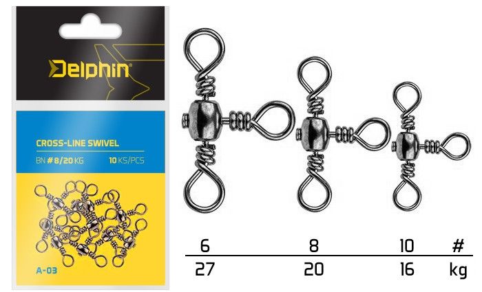 Cross-Line Swivel A-03/10db BN#10 16KG
