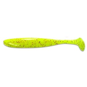 Keitech Easy Shiner 3.5" / PAL#01 - Chartreuse Red Flake 7 db