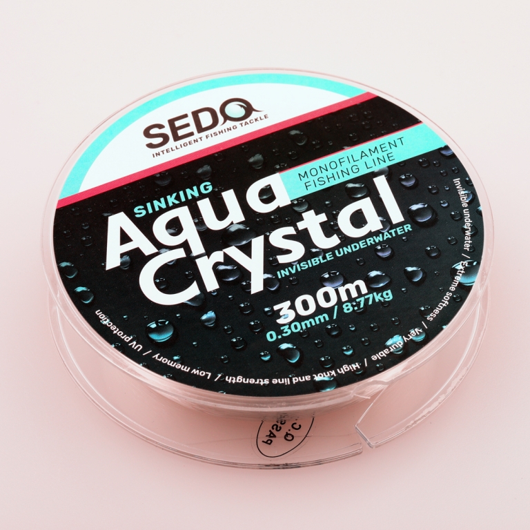 Sedo Aqua Crystal Monofilament 300m 0,28mm 7,62kg