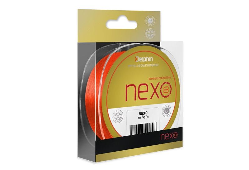 Delphin NEXO 8 / fluo narancsszínű 0,16mm 9,9kg 130m
