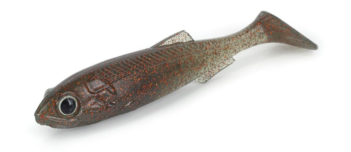 Molix RT Shad 3.5″ #495 UV Green Shimmering