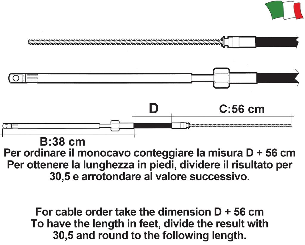 Kormánybovden M66 16Ft