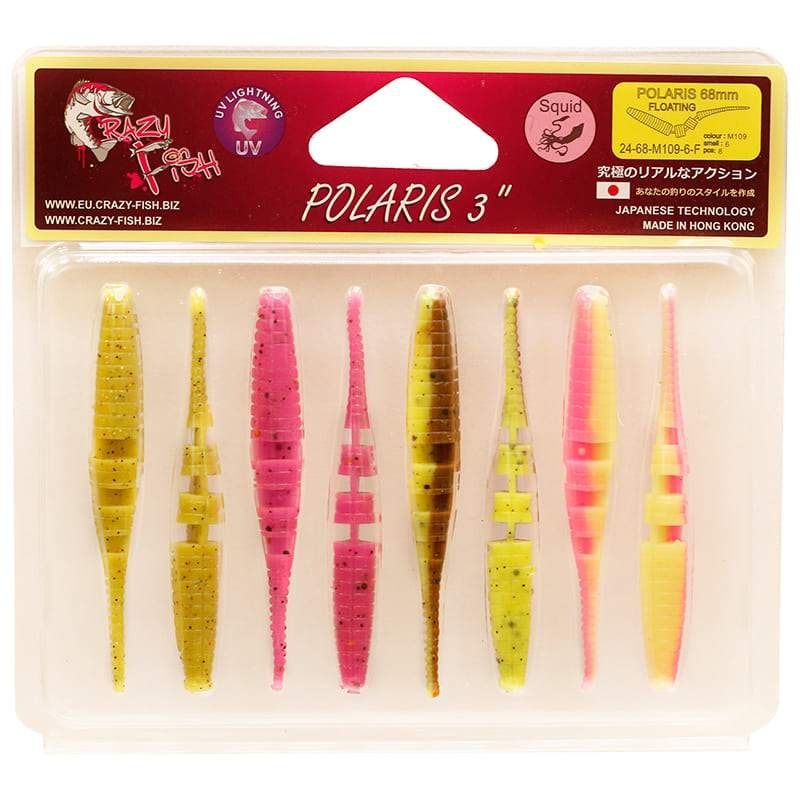 Crazy Fish Polaris 3 68mm 24-68-M109-6-F