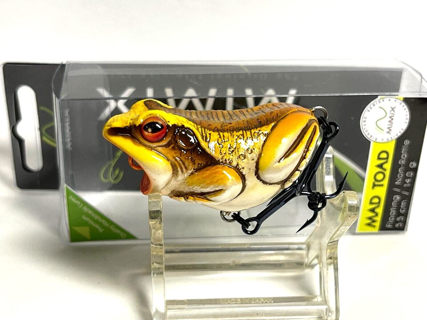 Mimix Mad Toad Yellow 5,5cm 14g