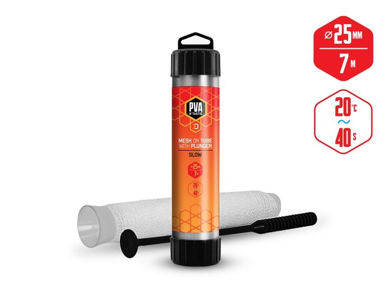 Delphin PVA háló töltőcsőn+tömő 7m-25mm (keskeny) lassan oldódás