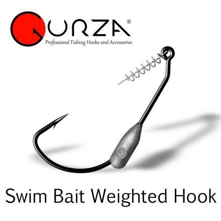 Gurza Swim Bait Weighted Hook #BN1/0 1,15mm 10g 4db/cs