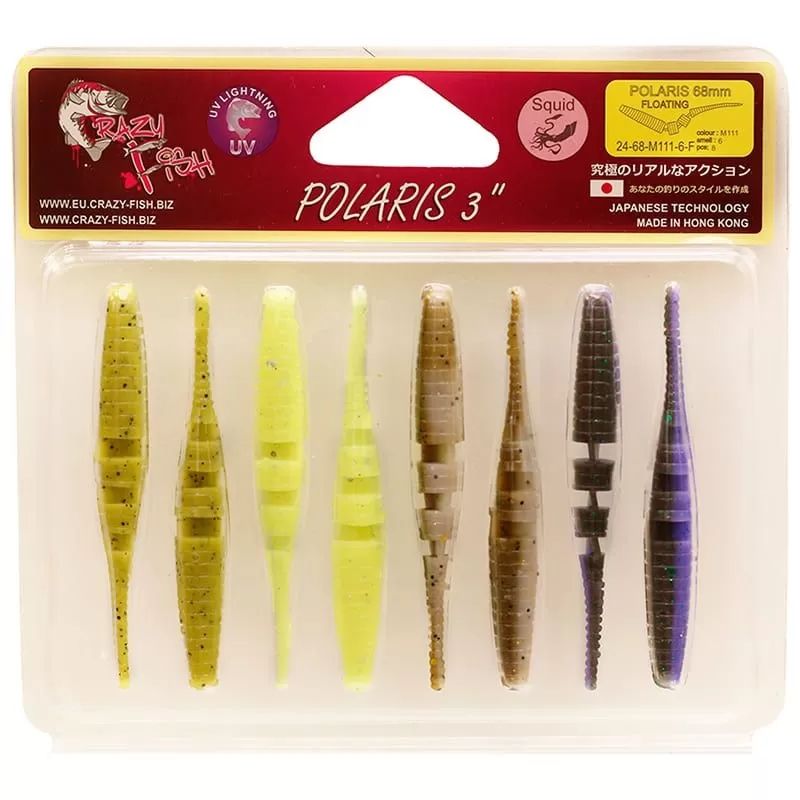 Crazy Fish Polaris 3 68mm 24-68-M111-6