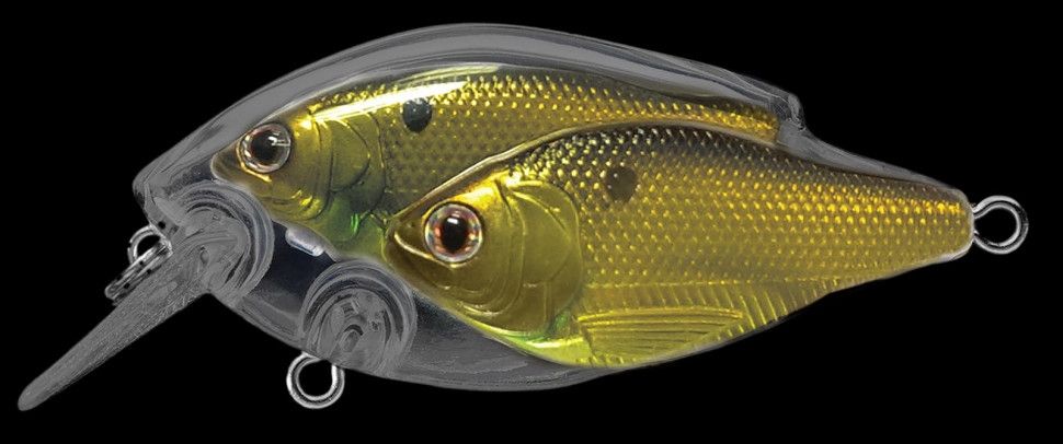 Live Target Glass Minnow #23/8 Gold Black