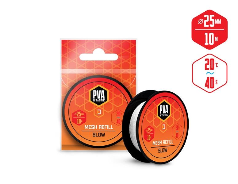 Delphin PVA tartalék háló 10m-25mm 25mm (keskeny) / lassan oldódás