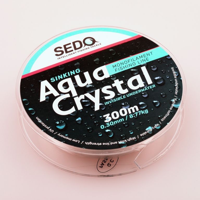 Sedo Aqua Crystal Monofilament 300m 0,25mm 6,45kg