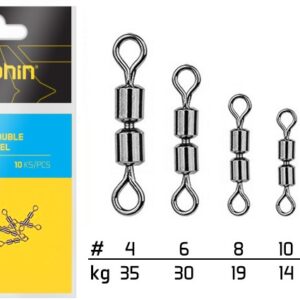 Hi speed double rolling swivel A-04 BN#14 4KG