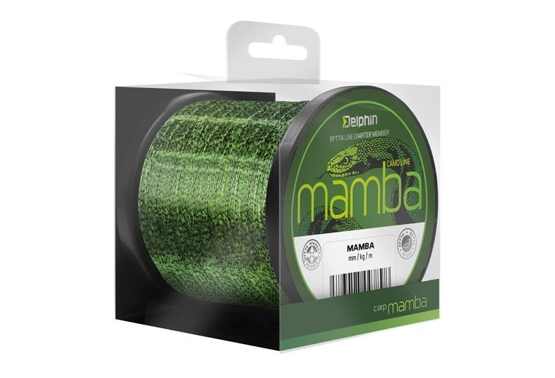 Delphin MAMBA Carp / camou 0,26 300m 5,2kg