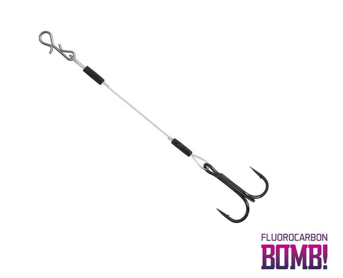 BOMB! Twisto RIGS Fluorocarbon / 3db #6/ 10cm