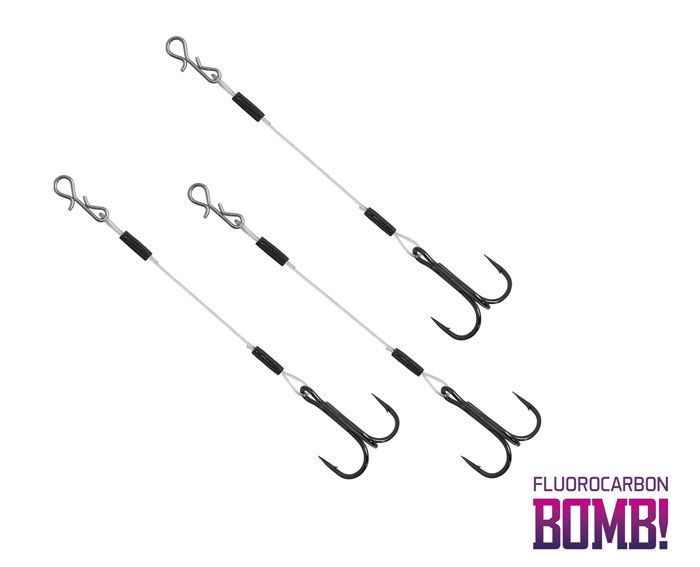 BOMB! Twisto RIGS Fluorocarbon / 3db #1/12cm