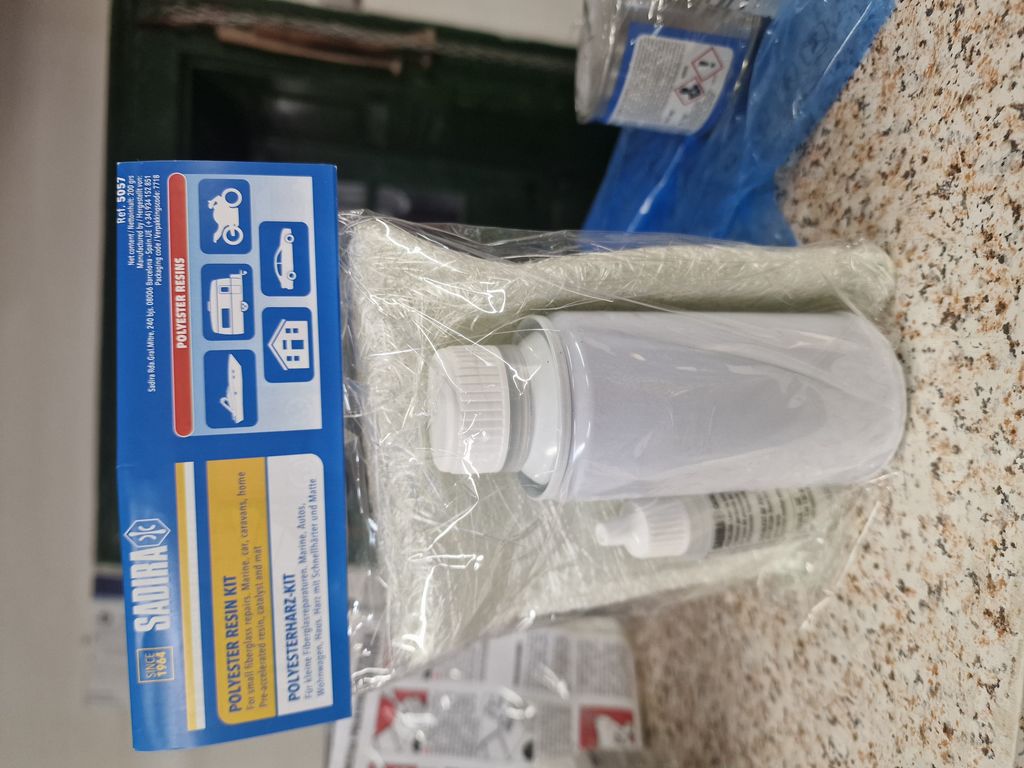 SADIRA Epoxi gyanta és szövet KIT 200g