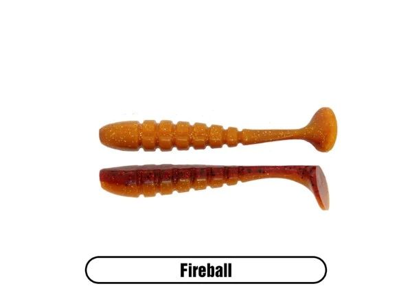 X ZONE 4” Pro Series Mini Swammer, Fireball