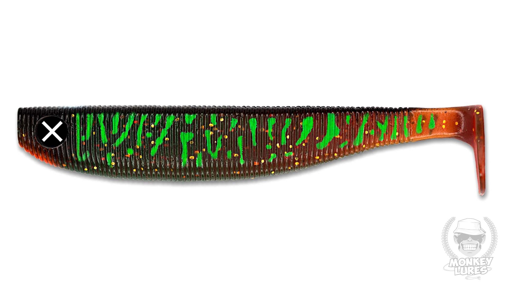 Monkey Lures Fat Lui 14 cm, Toxic Zebra 1db/cs