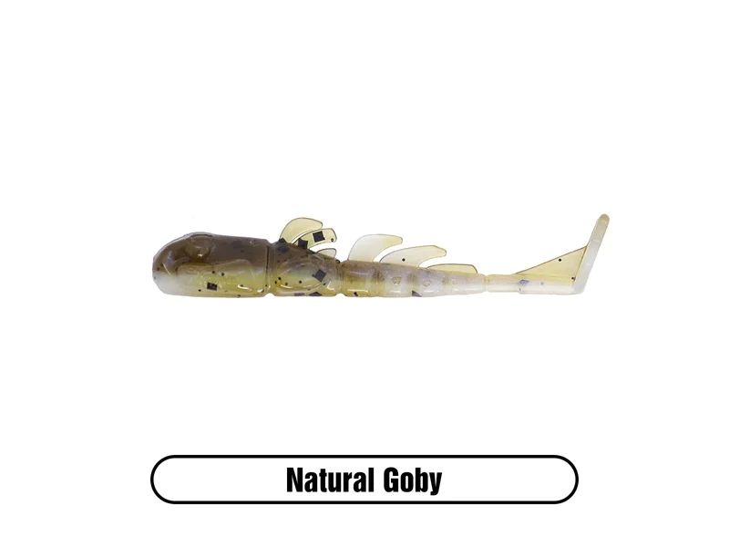 X ZONE 3” Stealth Invader,Natural Goby 6db/cs