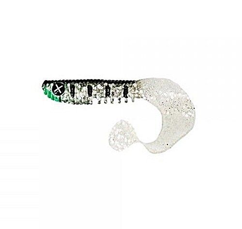 Monkey Lures Curly Lui Salted Perch 7,5 cm 6db/cs
