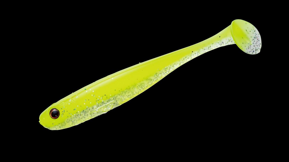 Major Craft Stabi Shad slim 3,5 Chart Silver 4db/cs