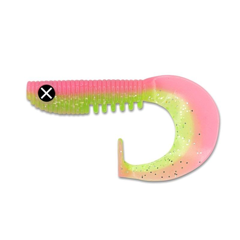 Monkey Lures Curly Lui 10cm, Electric Monkey 5 db/cs