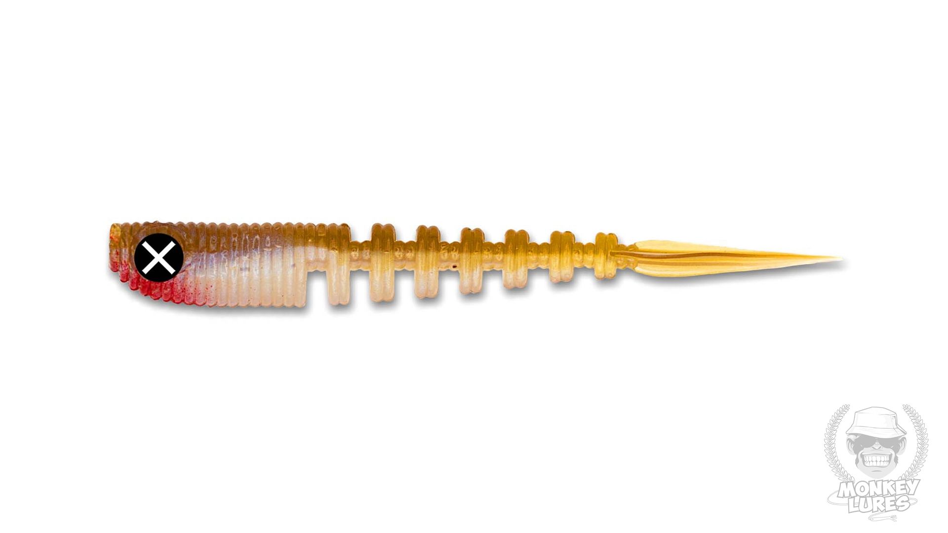 Monkey Lures Shaky Lui 7,5 cm Honey & Sugar 8 db/cs