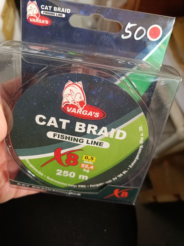Varga’s Cat Braid Fiahing Line X8 0,5mm 52,4kg 250m