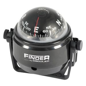 Finder iránytű 2" fekete/fekete konzollal