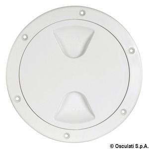 Ellenőrző nyílás csavarzár fehér 125 mm