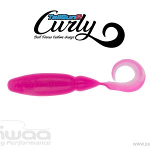 BIWAA TAILGUNR CURLY 2.5" 6.3cm 304 Pink Ice