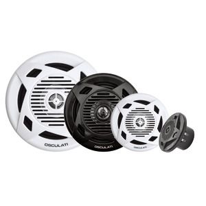 Pár kétkúpos hangszóró 3" 2x20 W fehér