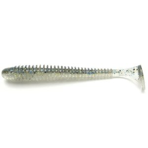Keitech Swing Impact 4.5" 431T Silver 6 db/cs