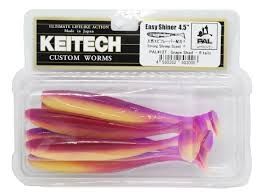 Keitech Easy Shiner 4" Pal#12T grape shad