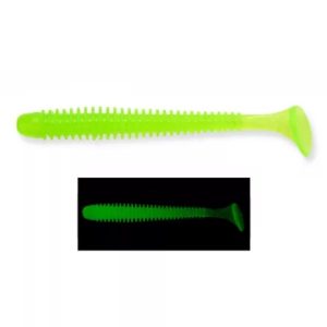 Keitech Swing Impact 2,5" / #026S - Clear Chartreuse Glow