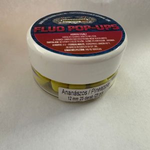 Professional Fluo pop-ups bojli Ananászos 12mm 25db