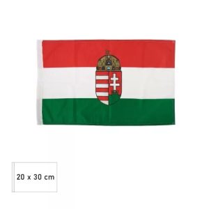 magyar zászló címeres 20x30cm