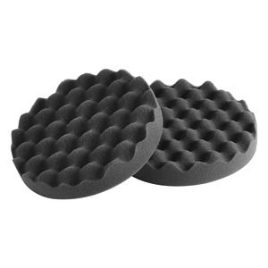 Habszivacs alátét fekete 80x30 mm pezsgőszerű 2 db.