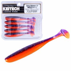 Keitech Easy Shiner 3" PAL#09T Violet Fire