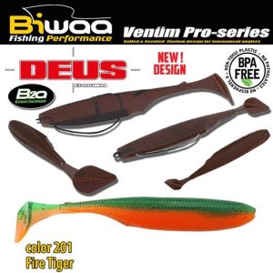 BIWAA DEUS 5" 13cm #201 Fire Tiger