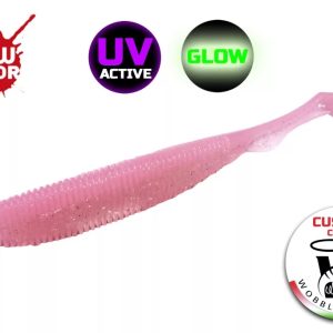 Molix RA Shad 3.8" / #684 - UV Tournament Pinky Glow