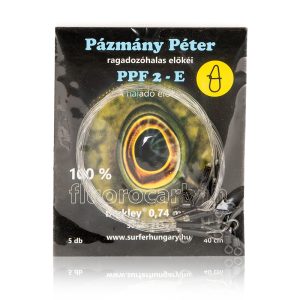 PÁZMÁNY FLUOROCARBON ELŐKE PPF2-E 0,74MM 40CM