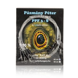 PÁZMÁNY FLUOROCARBON ELŐKE PPF3-S 0,91MM 40CM