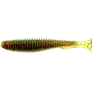 U-Shad 3" (9pcs.), #017 - Motor Oil Pepper