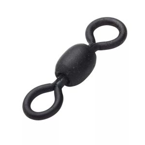 STAINLESS CRANE SWIVELS 2 90KG BLACK 10P
