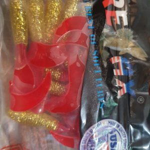 Relax Twister Clear Gold Glitter VR4-TS215