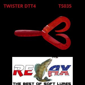Relax Twister Transparent Red DTT4-TS035