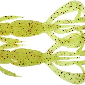 Keitech Crazy Flapper 3,6 #PAL01 Chartreuse Red Flake