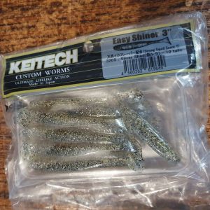 Keitech Easy Shiner 3" 76mm #370S Silver Shad